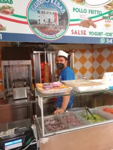 Gubbio Kebab di Zaker Hussain Alizada